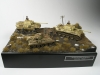 Panthers diorama in 15mm