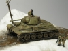 T-34 diorama in 15mm