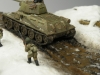 T-34 diorama in 15mm