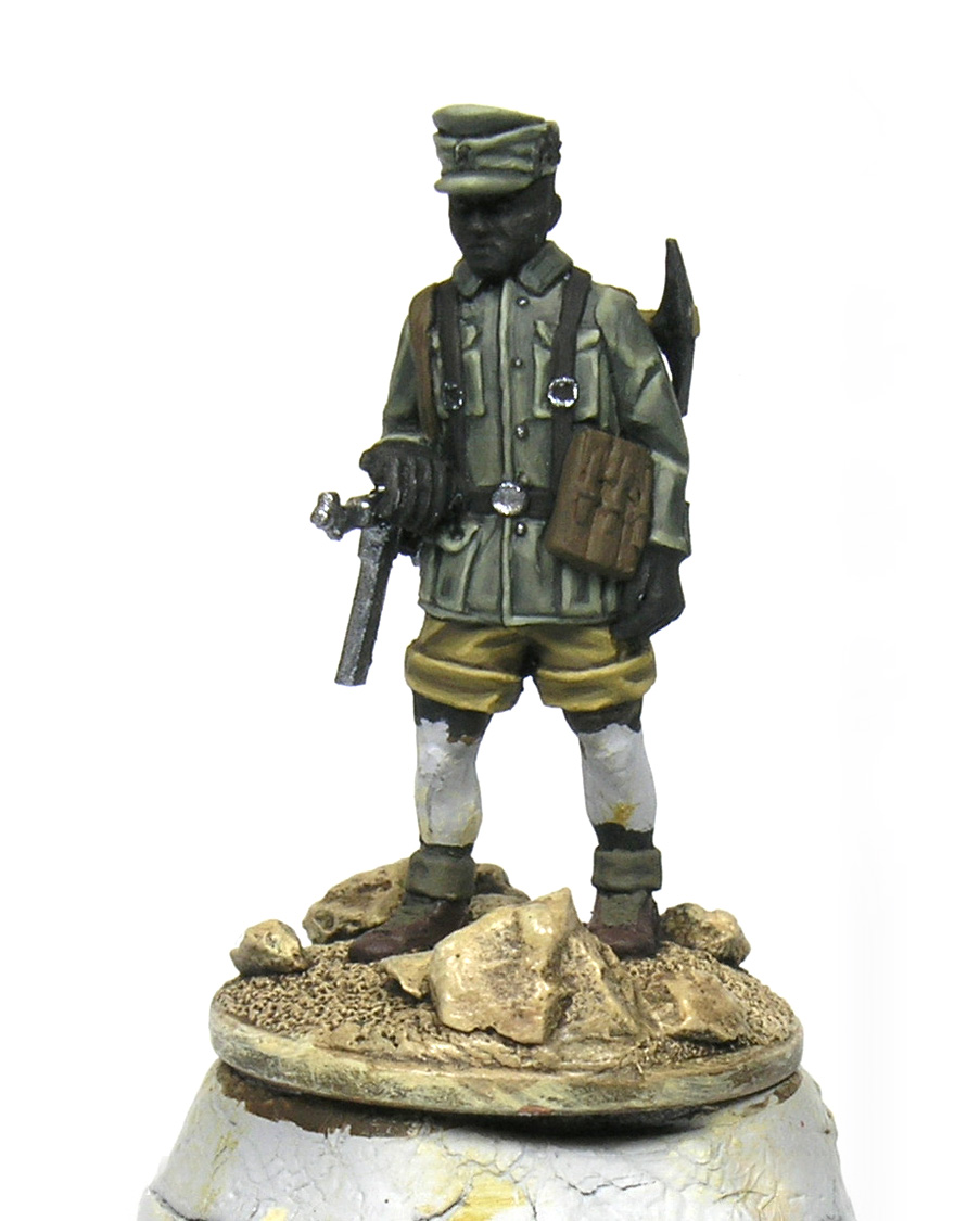 how to paint german gerbisjager 28mm Bolt action