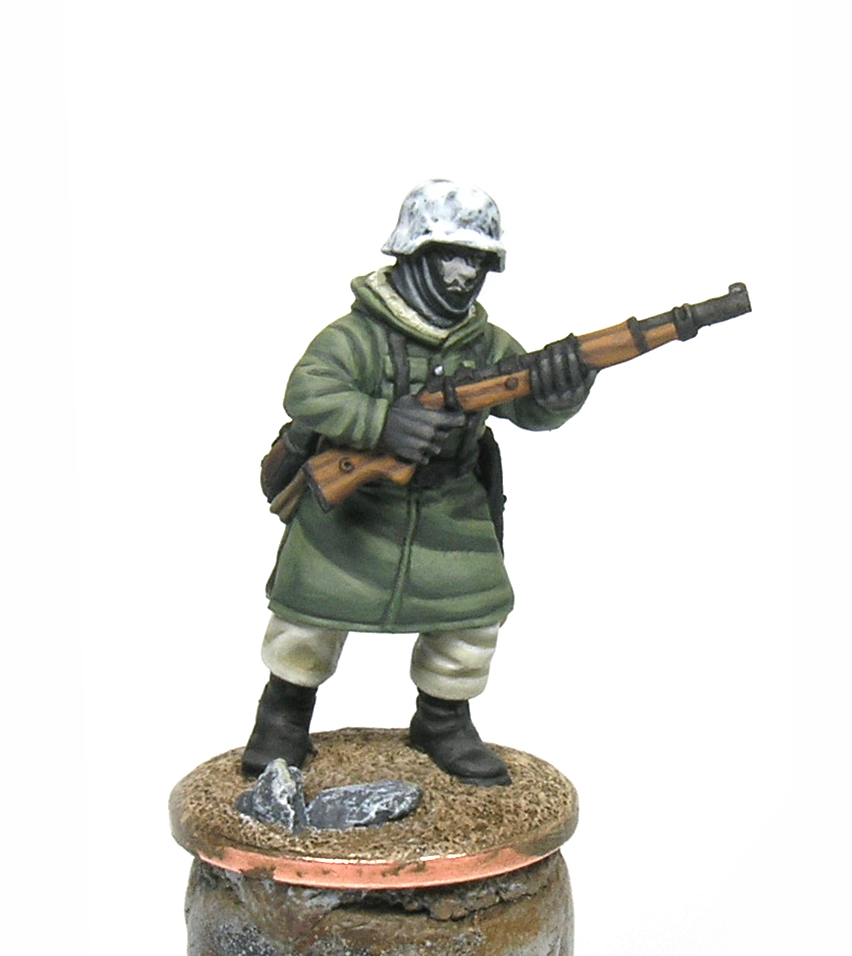 How to paint German soldiers in Kharkov parka - Bolt Action 28mm