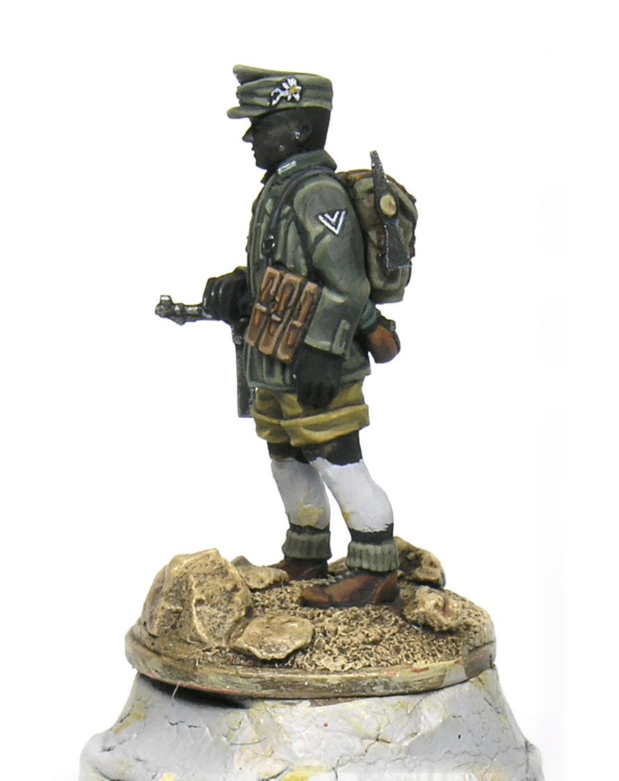 how to paint german gerbisjager 28mm Bolt action