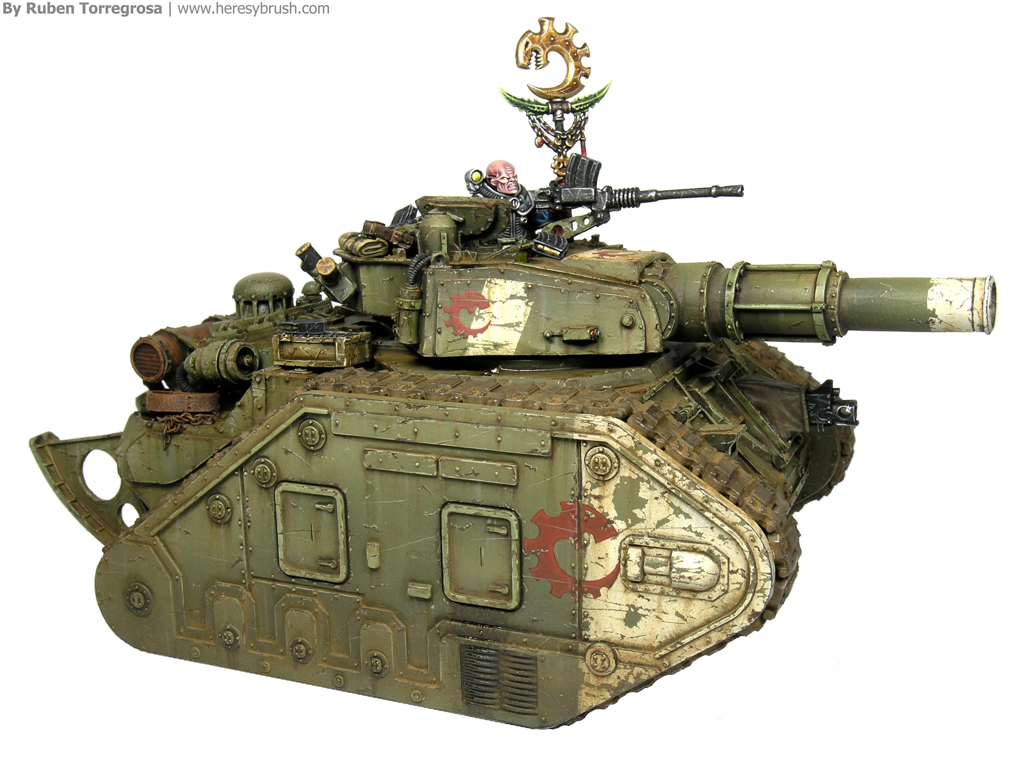 Proxi Tanque Rhino de Mando Marines Espaciales Epic 40K 