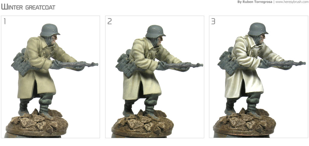 Painting guide - How to paint WWII Germans in winter gear