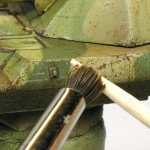 Efecto de salpicaduras de barro en 15mm