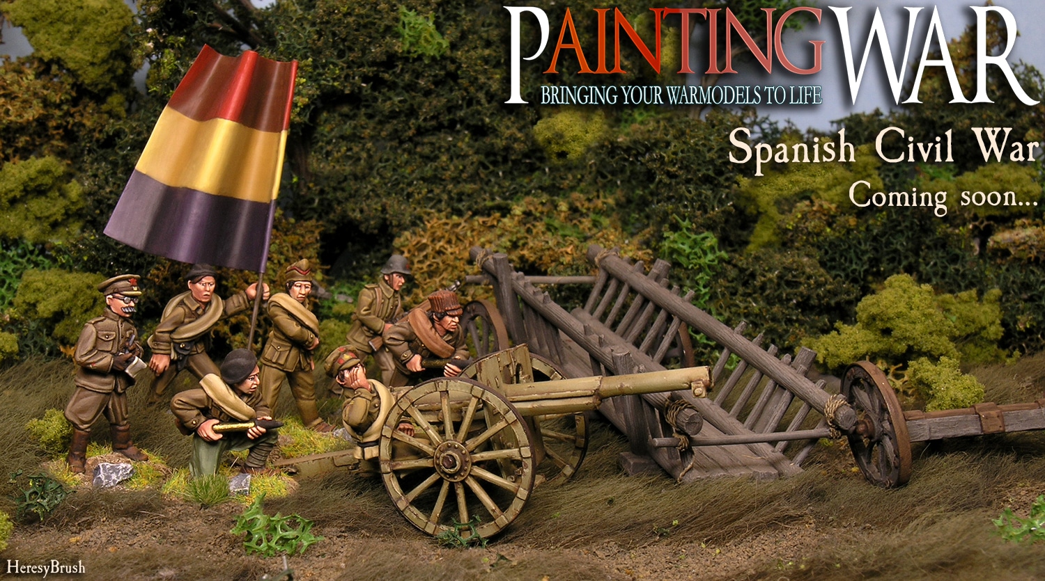 Spanish CIvil War miniatures in 28mm