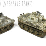 Winter camouflage using a washable paint